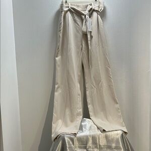 Nordstrom Beige Trousers with Belt